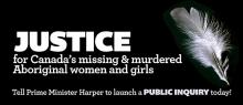 Justice for Canada's Aboriginal Women and Girls