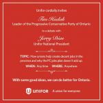 Unifor Invitation